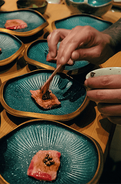 Takiomakase Making Sushi
